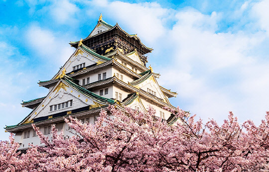 일본 오사카 오사카성